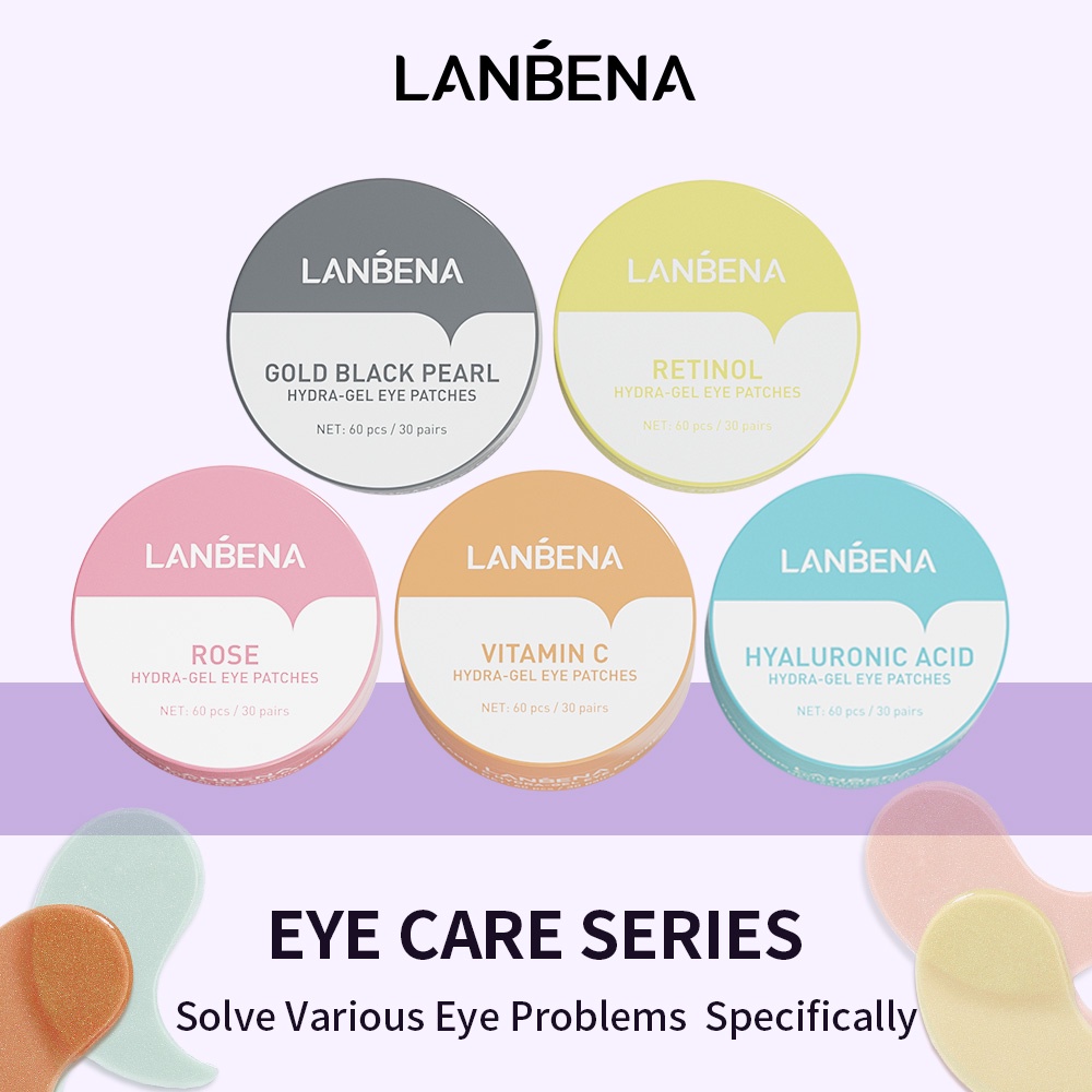 Lanbena Eye Mask Vitamin C Whitening Serum Bag Remover Wrinkles Dark