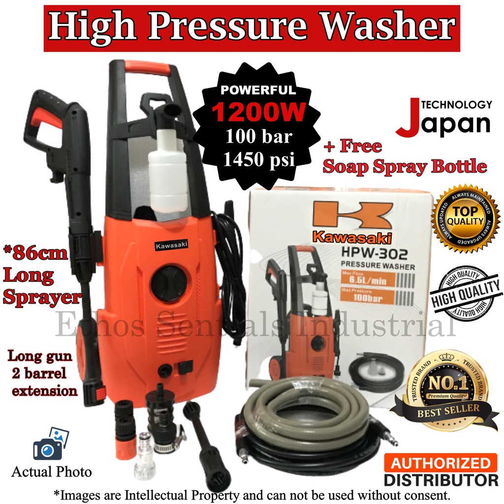 Kawasaki deals power washer