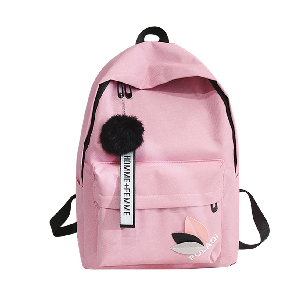 Korean Nylon Casual Women Backpack Canvas Book Bags Preppy Style School ...