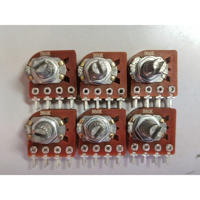 VOLUME CONTROL 50K 4 Pins + 4 pins / master volume | Shopee Philippines