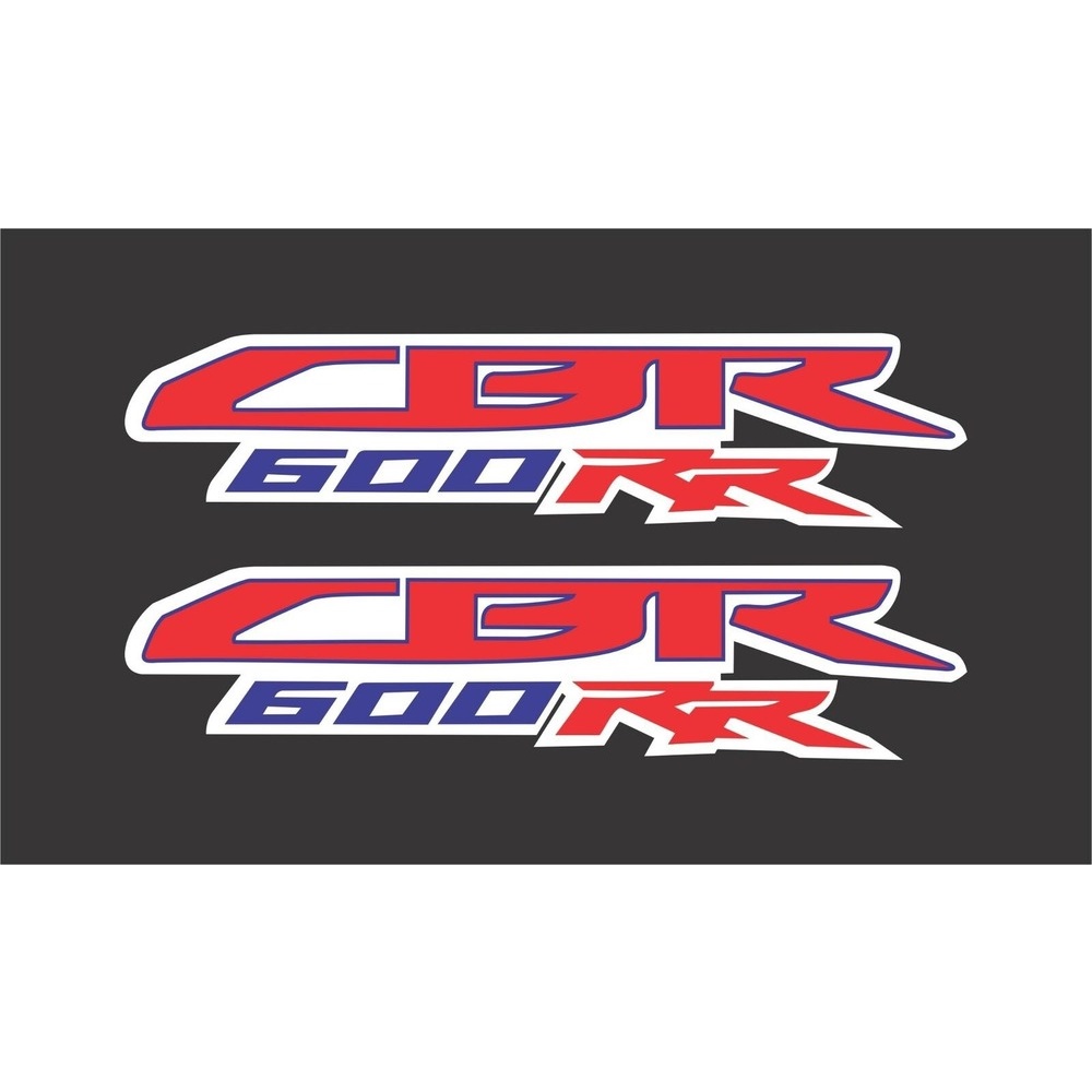 x2 Honda CBR Stickers Decals 600 600RR Logo Emblem Graphics | Shopee ...