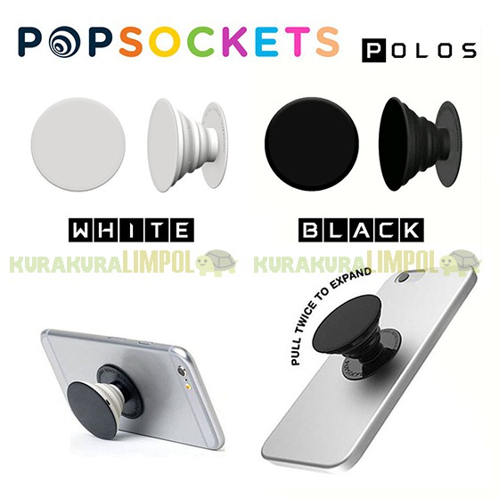 Pop Socket Plain Handle Holder hp tablet | Shopee Philippines