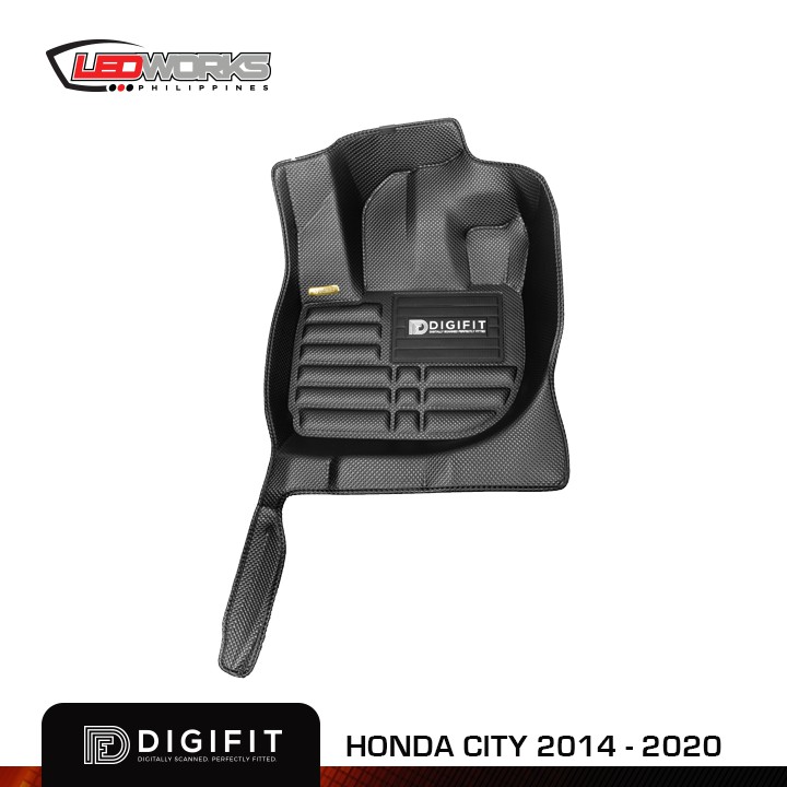 HONDA CITY 2014-2020 Digifit Premium Car Mat / Floorliner | Shopee ...