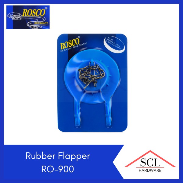 ROSCO Rubber Flapper RO-900 (New design) PLASTIC CHAIN | Shopee Philippines