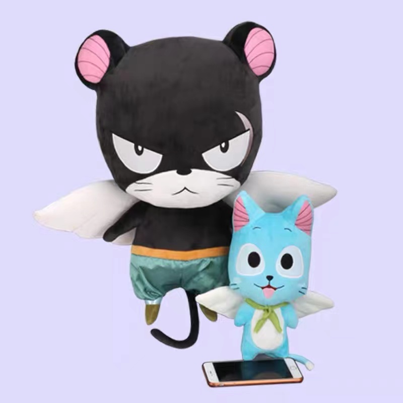 Anime Fairy Tail Plush Carla Frosch Happy Pantherlily Plushie Stuffed Toys Doll Figure Toy Throw Pillow Cushion Shopee Philippines