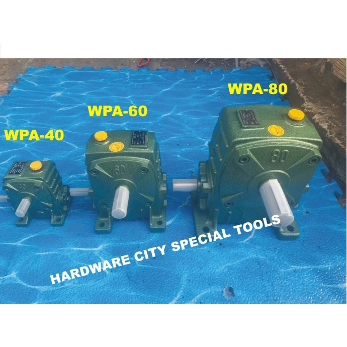 speed reducer motor worm gear reducer WPA WPS 1:60 ratio | Shopee ...