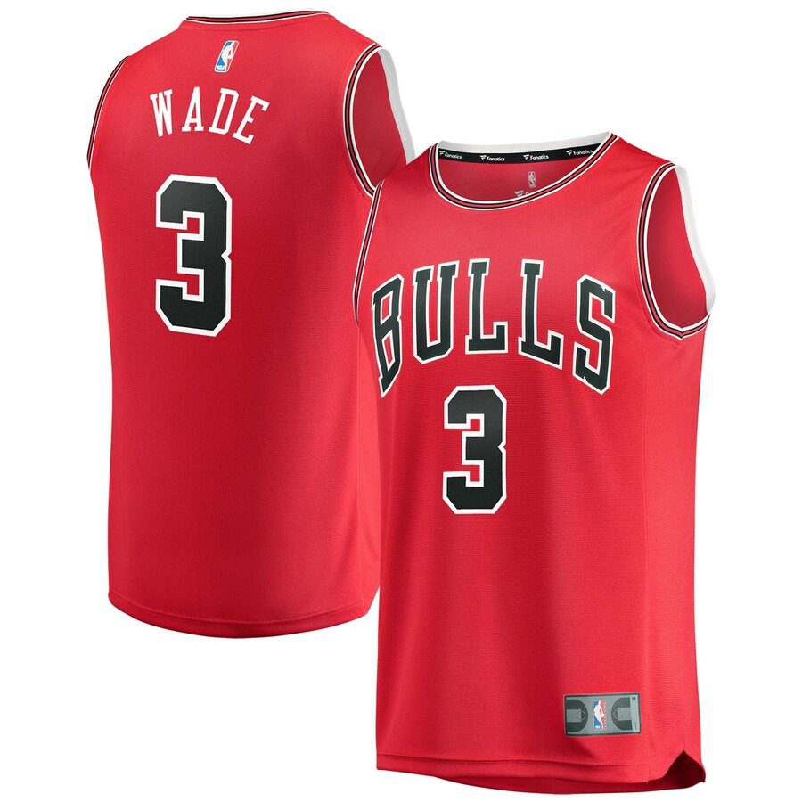 Wade in hot sale bulls jersey