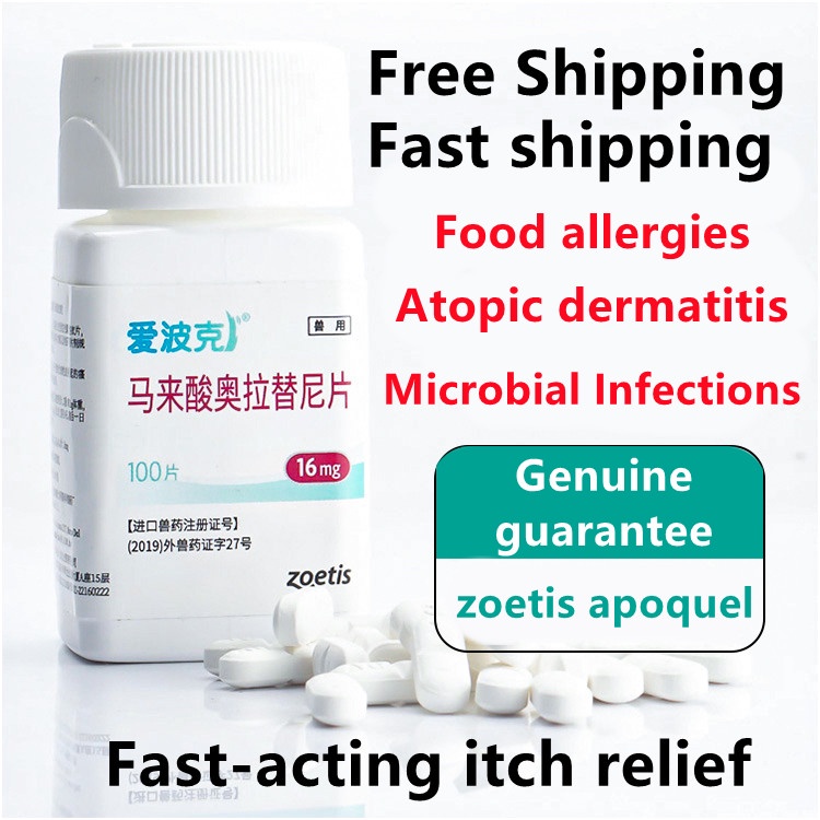 Zoetis Apoquel 16mg Pet AntiItching Medicine Dog Fungus Bacteria