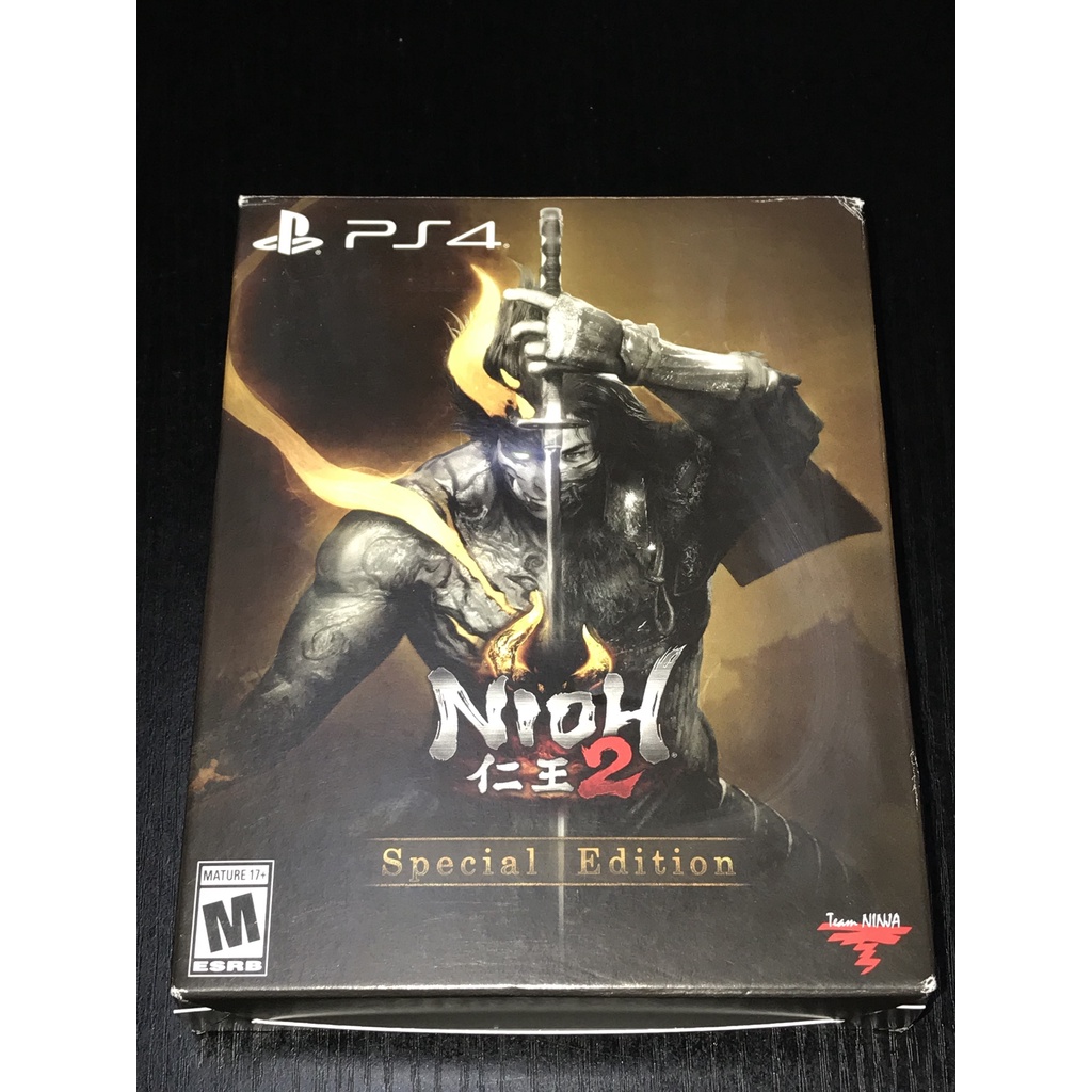 Playstation Ps4 Games - Nioh 2 (Steelbook Complete with box, Art book ...