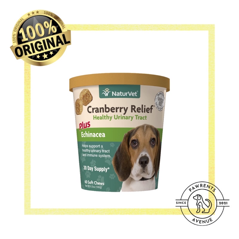 Naturvet cranberry relief top plus echinacea