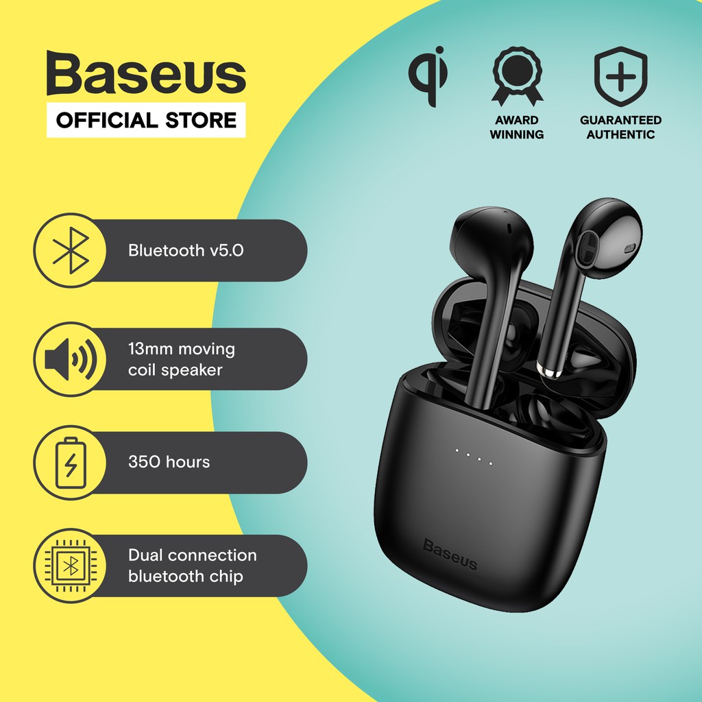 Baseus Earphone True Wireless Encok W04 Pro Shopee Philippines