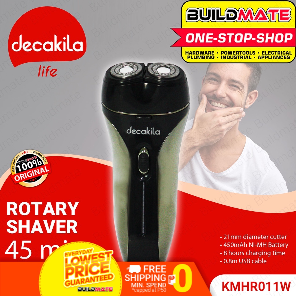 BUILDMATE Decakila by Ingco Rotary Beard Moustache Shaver Hair Beard