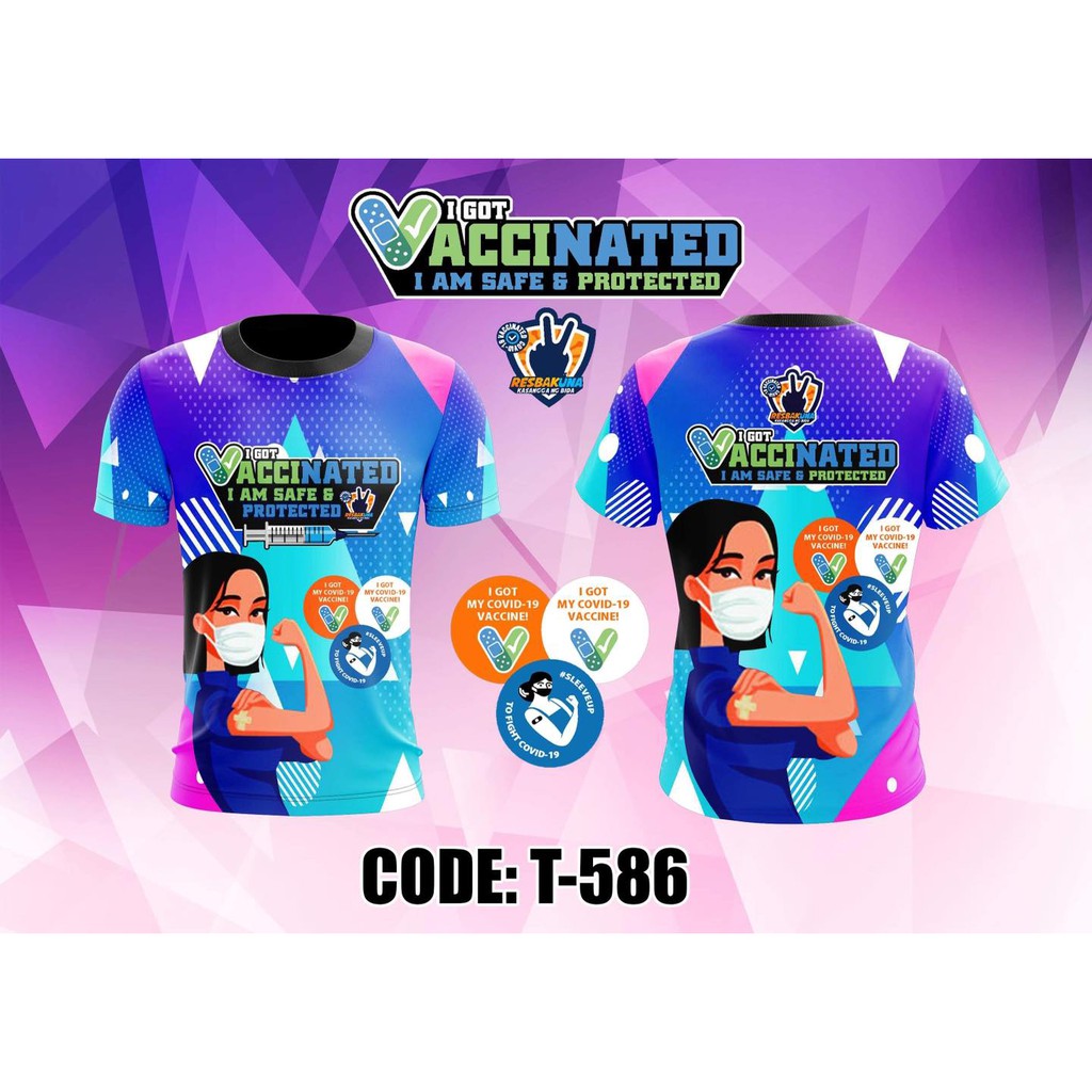 resbakuna t shirt design