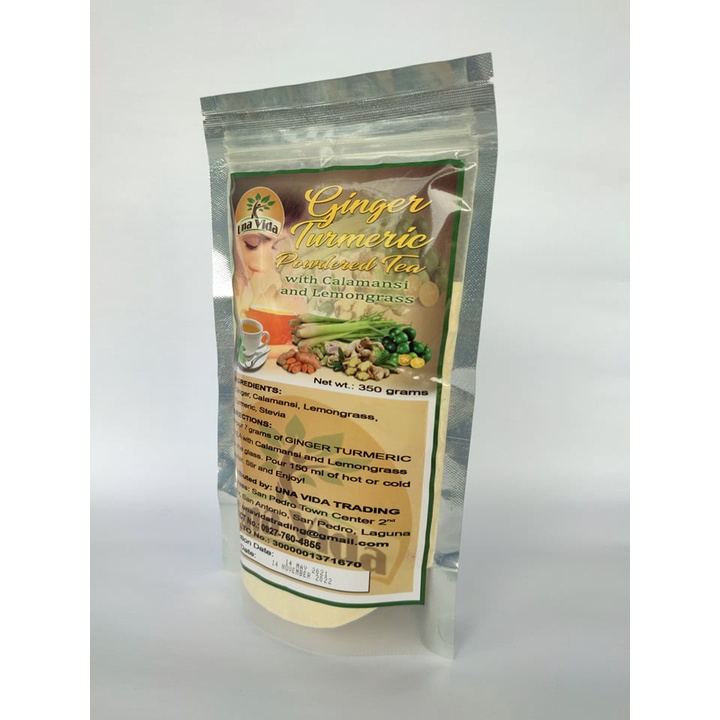 Bagong listahan ng produkto Una Vida Ginger Turmeric Tea with Calmansi