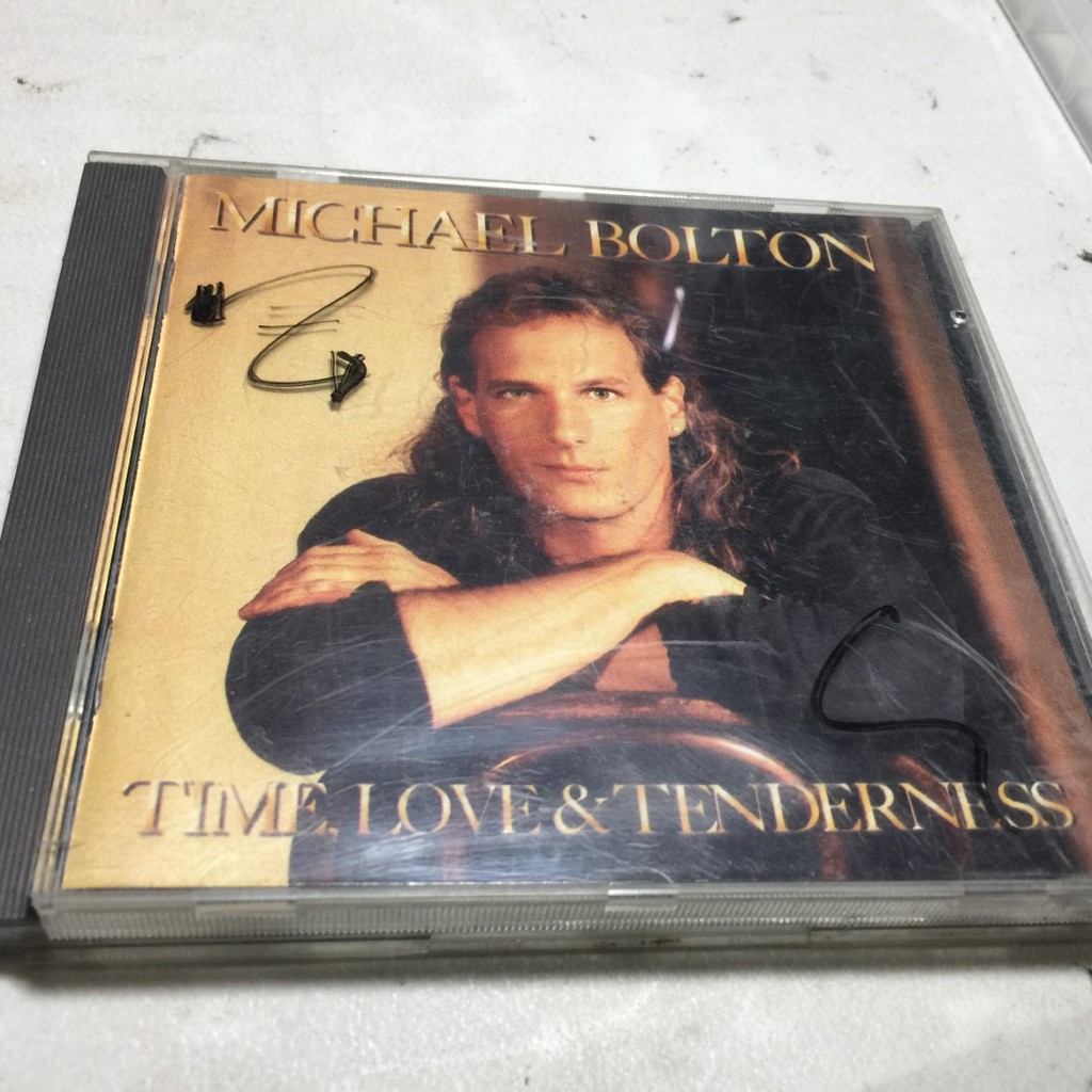 Used Original Michael Bolton Music Album Time Love and Tenderness ...