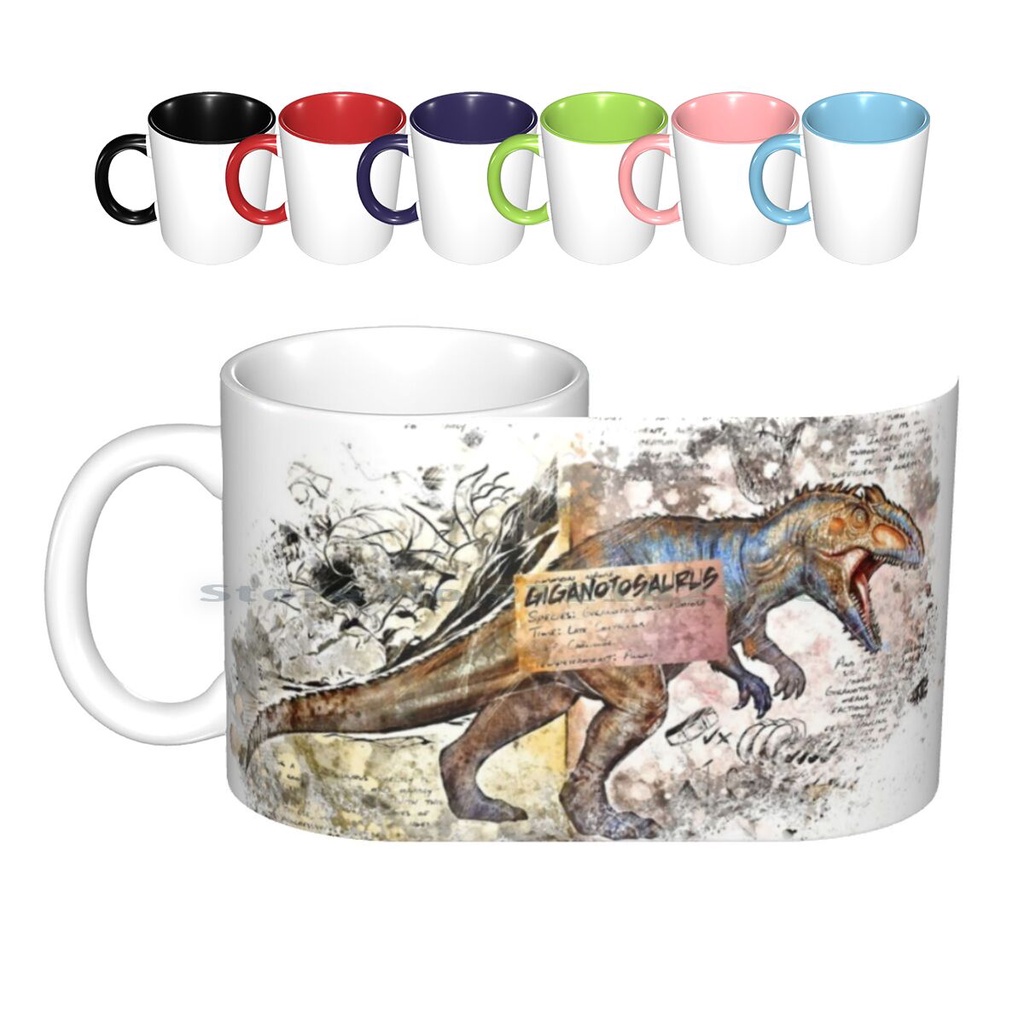 Ceramic Mugs Coffee Cups Milk Tea Mug Ark Survival Evolved Video Game Documentation Encyclopedia 5261