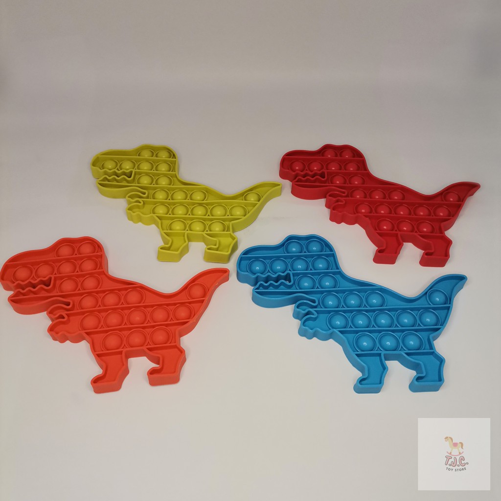 pop it big pop it set pop it Dinosaur Shaped Pop It Push Bubble Stress Reliever Fidget Toy
