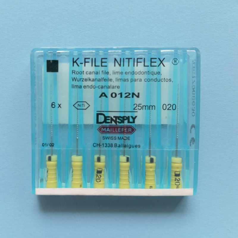 Dental K-FILE Ni-Ti Flexible 21mm 25mm 28mm 31mm Endo Root Canal Files ...