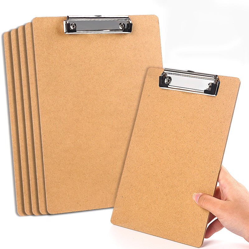 Licao A4 Wooden Clipboard, File Organizer, Writing Pad, Office Factory