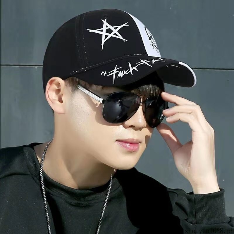 Hats Korean version Trendy fashion ins Caps All match styling caps Baseball caps Sun hats LG02