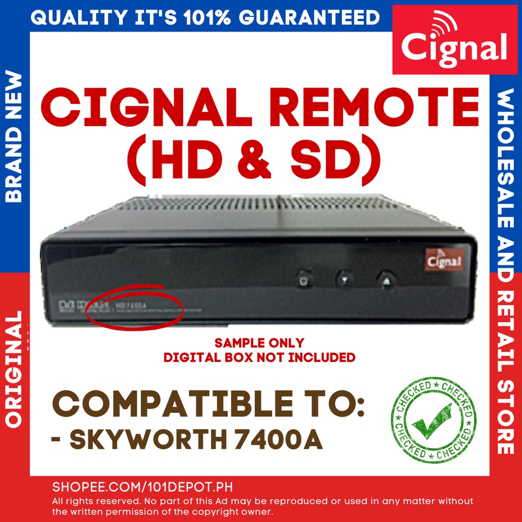 Cignal Remote SET TO Original HD/SD (NEW REMOTE DESIGN) - NEW RELEASE ...