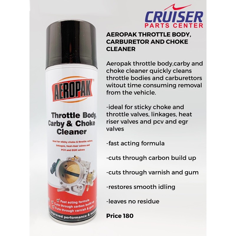 AEROPAK Throttle Body Carby & Choke Cleaner