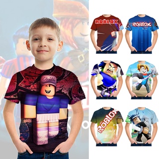 ROBLOX GIRL CHARACTER PRINT SHIRT FOR KIDS 0-12 YEARS OLD