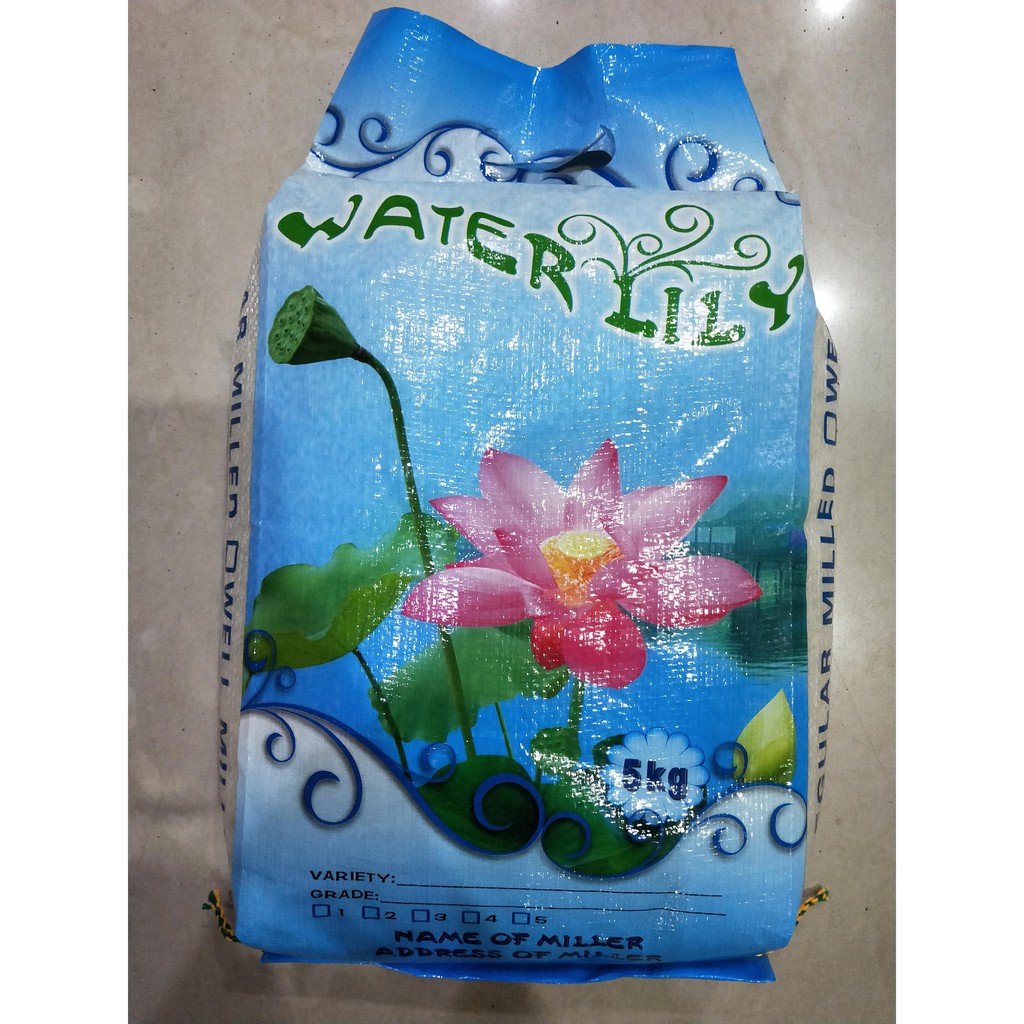 GTGC Waterlily Long Grain White Rice Bigas Shopee Philippines