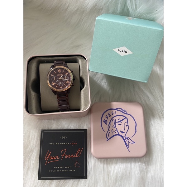 Fossil watch outlet original box