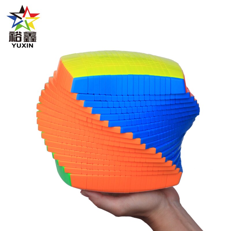 YUXIN Huanglong Professtional 17x17x17 Magic Rubik's Cube Speed Puzzle ...