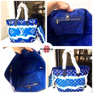 MeGigShop LV Neverfull Denim Tote Bag - Women's Bag -Fashion Bag
