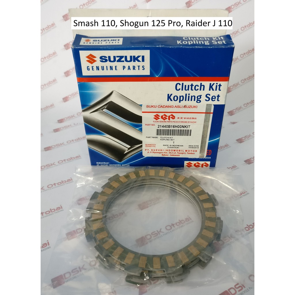 Clutch Lining (Genuine) for RaiderJ110/Pro/Smash 110/115/Shogun 125