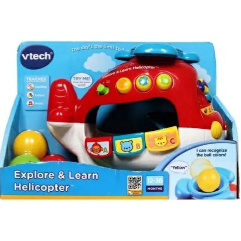 Vtech explore and learn hot sale helicopter