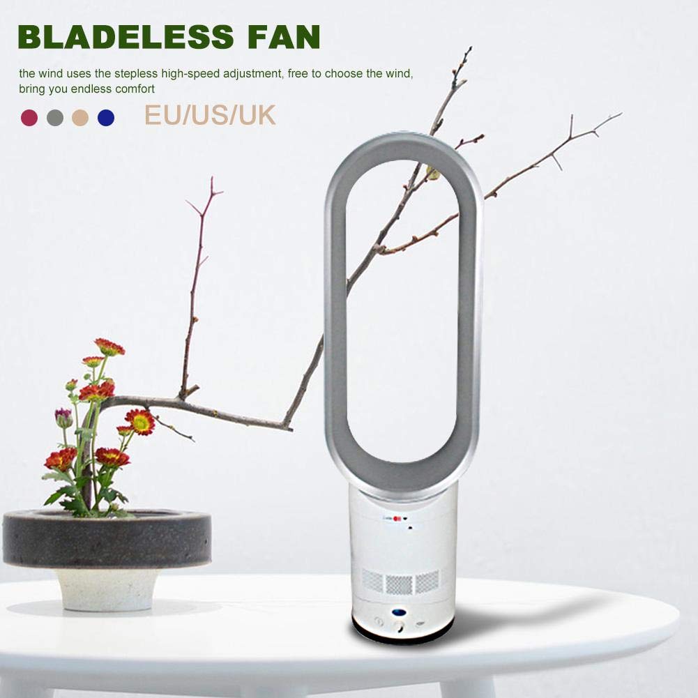 Femix Bladeless Electric Fan with Oscillation and 30120 Minute Timer