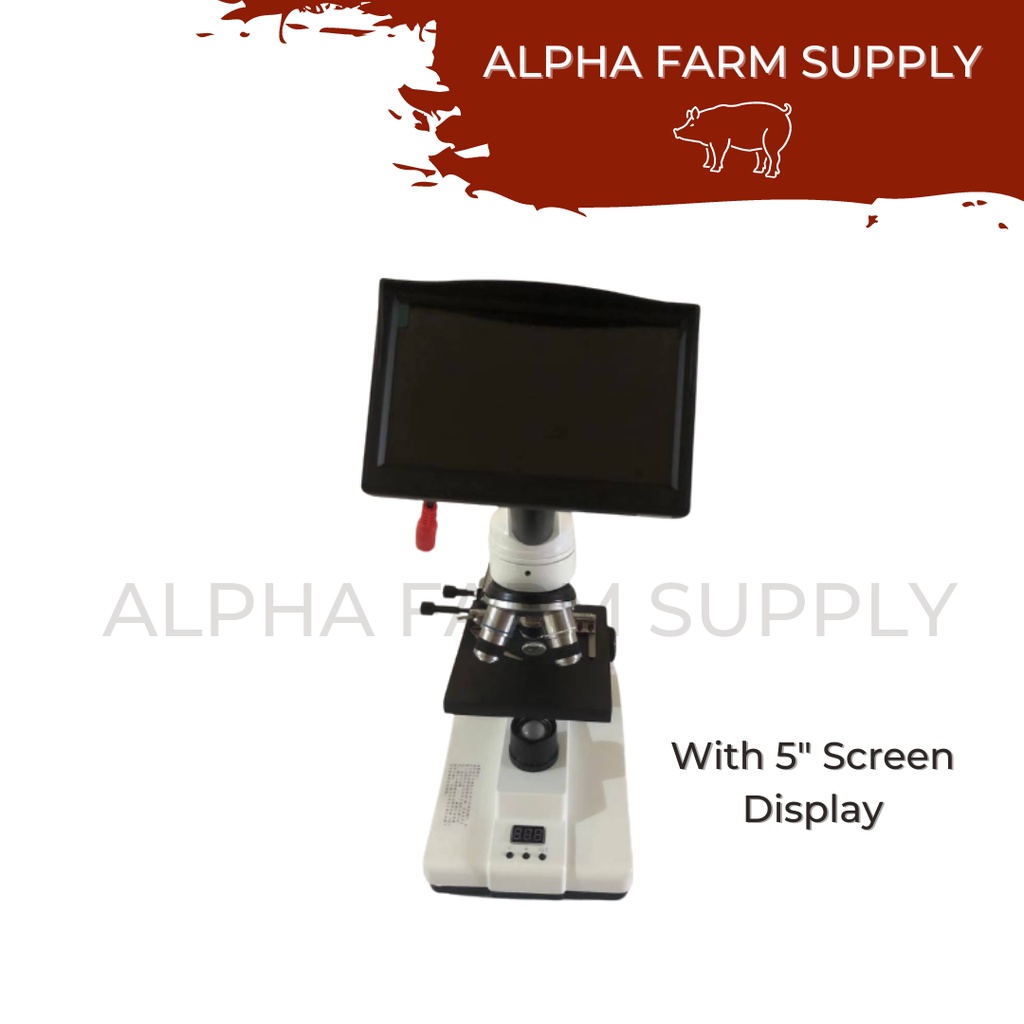 Microscope's Screen Display: 5 inches, 7 inches and 9 inches (Screen ...