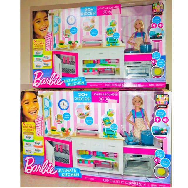 Barbie ultimate deals kitchen walmart