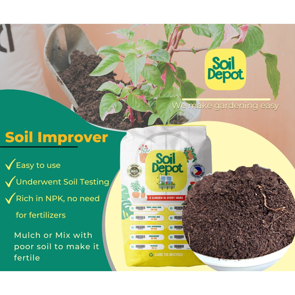 Soil Depot Soil Improver Shopee Philippines
