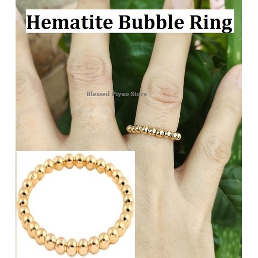Hematite store ring shopee