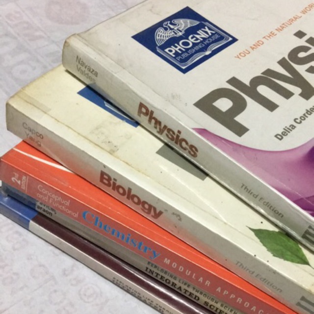 High school Science Books / Biology Chemistry General Science Physics
