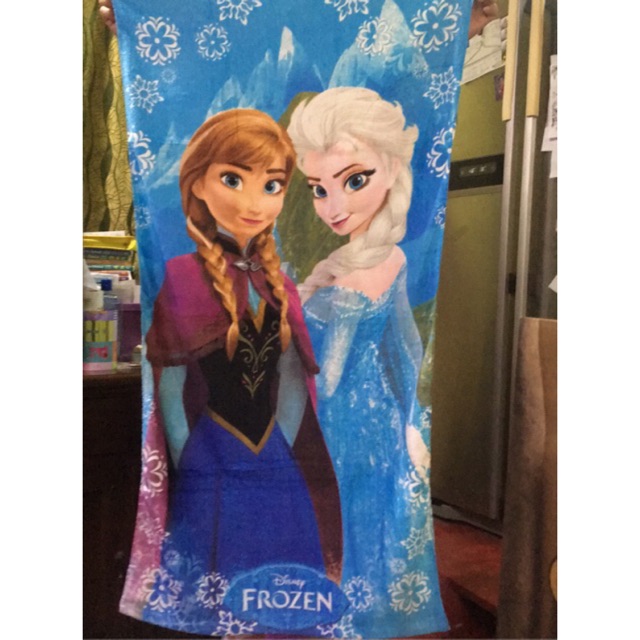 Frozen bath towel best sale