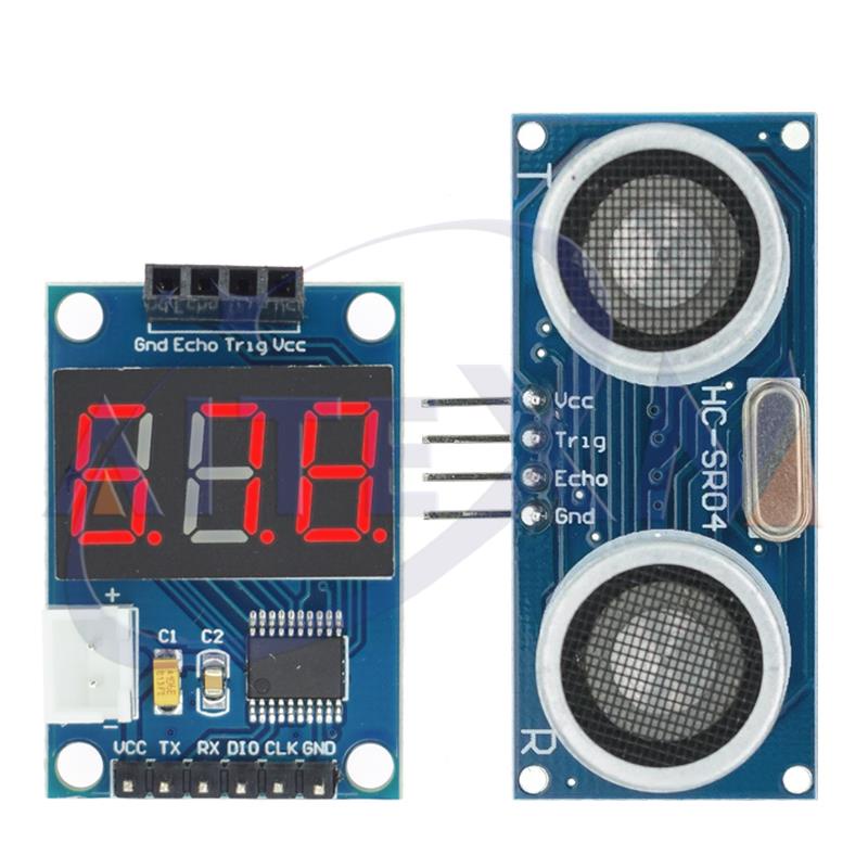 Ultrasonic Sensor SR04 HC-SR04 Ultrasonic Distance Measuring Module ...