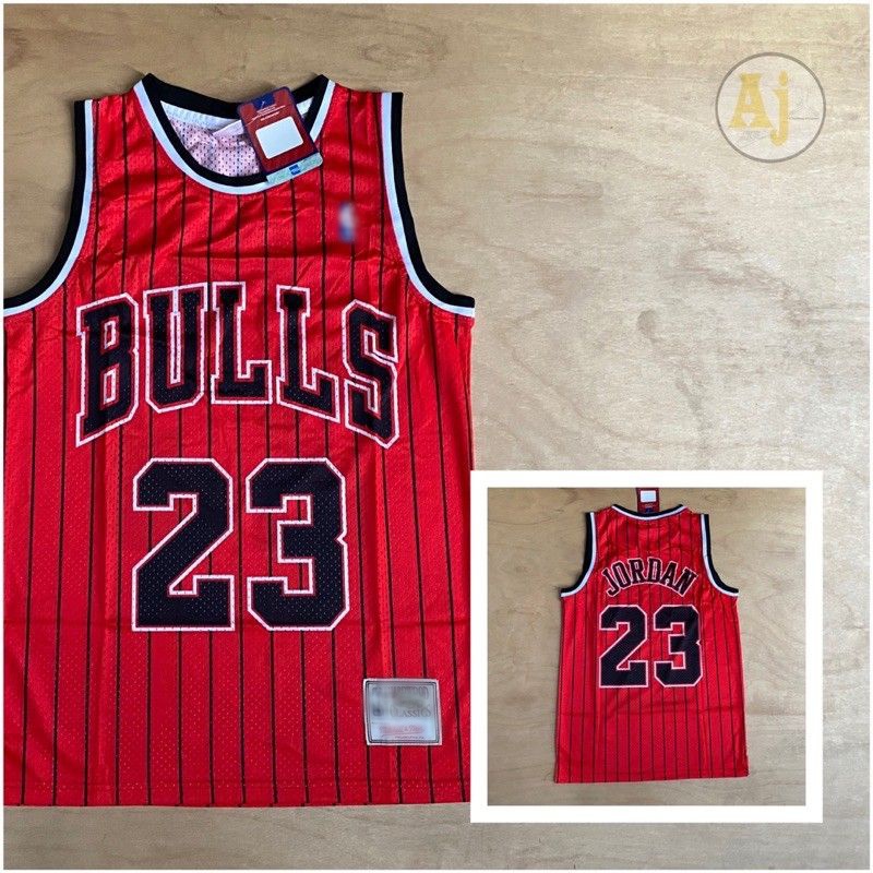 Bulls 23 stripes full sublimation MJ basketball jersey Shopee Philippines