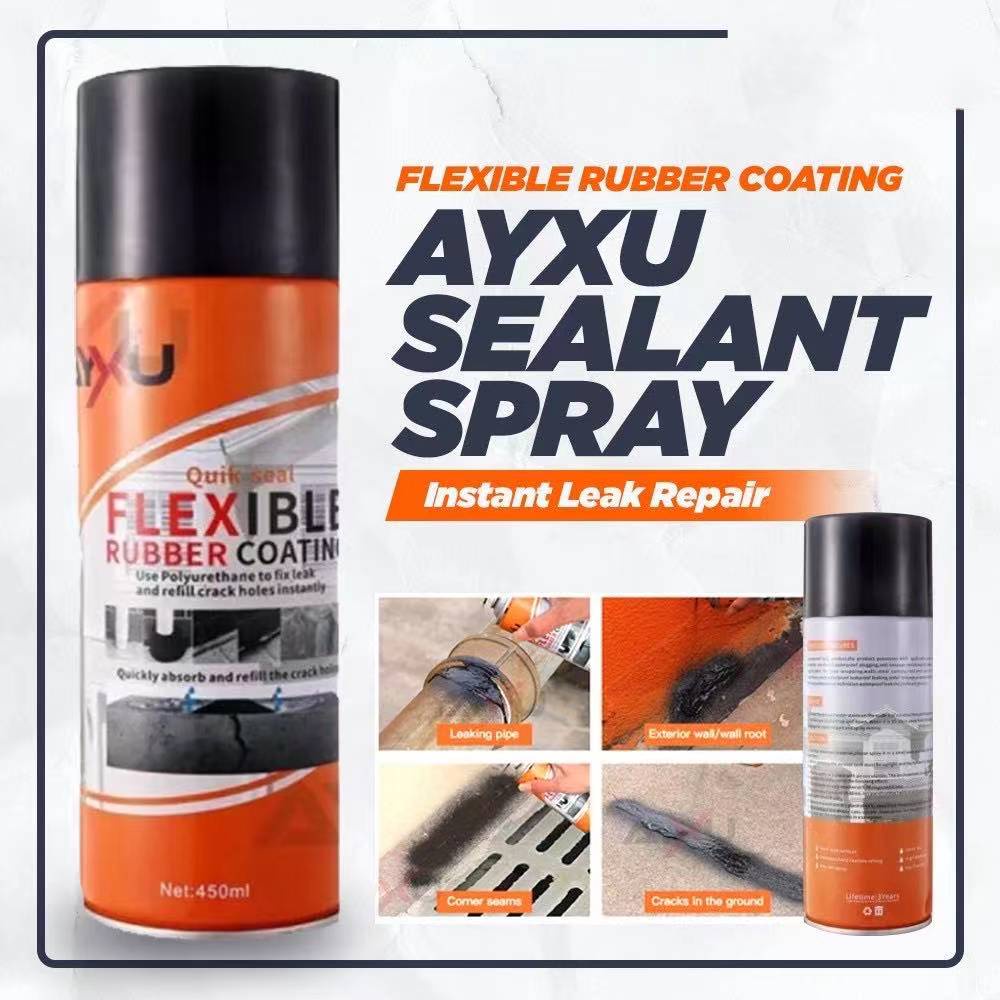 Ultimate Repair Spray Auto Sealer AntiLeaking Rubberized Sealant Agent