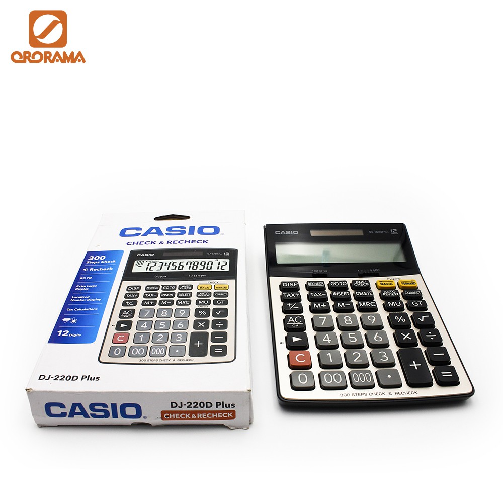 Calculator Brand Casio Calculator Dj 220d Plus Check Recheck 12