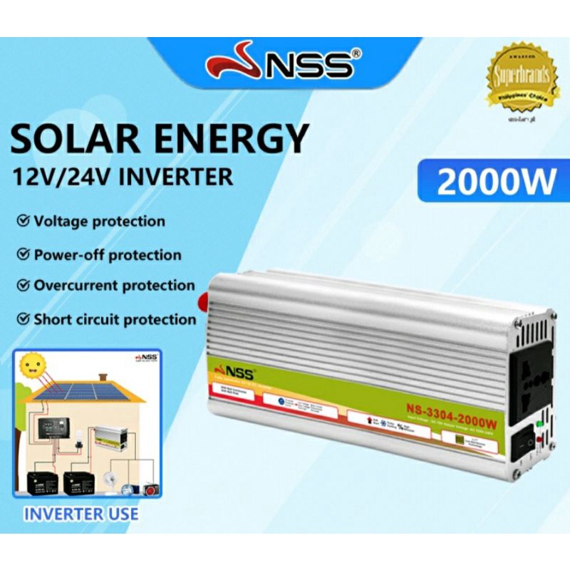 GF32207 NSS POWER INVERTER 2000W | Shopee Philippines