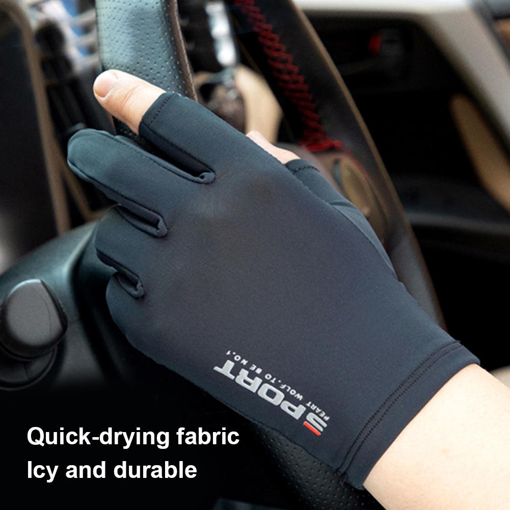 Driving Gloves Fishing Handling Gloves UV Protection Gloves Sun Protection  Gloves for Men Women Fishing Outdoor Cycling