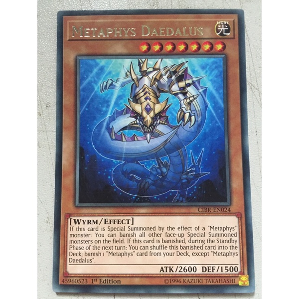 Yugioh Metaphys Daedalus Card (R) | Shopee Philippines