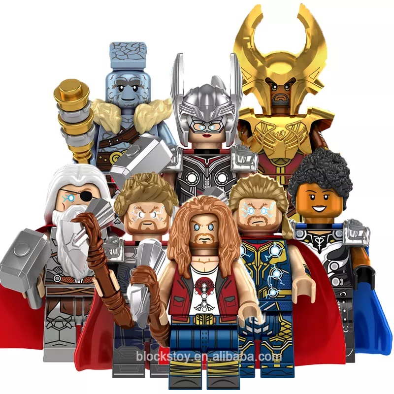 Thor 4 Love and Thunder Minifigures Building Blocks Toys KF6161 ...