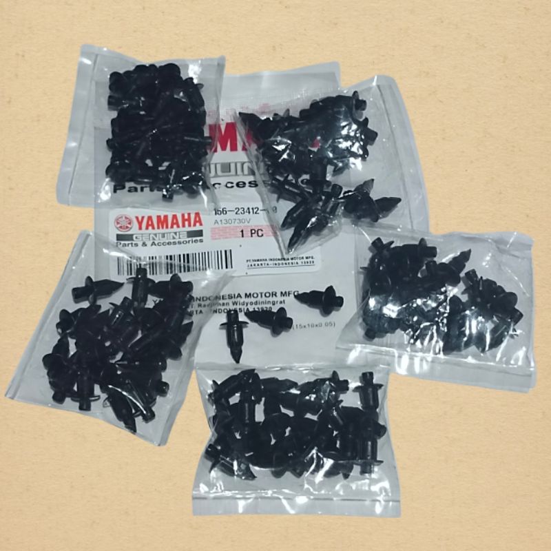 Plastic Rivets 100Pcs Aerox V1V2 /Nmax V1 V2 /Sniper/R15 V2V3 CBR150 ...