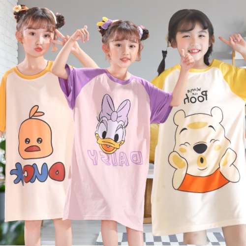 Kids Pajama Dress For Girls Sleepwear Duster 2 10yrs Shopee Philippines